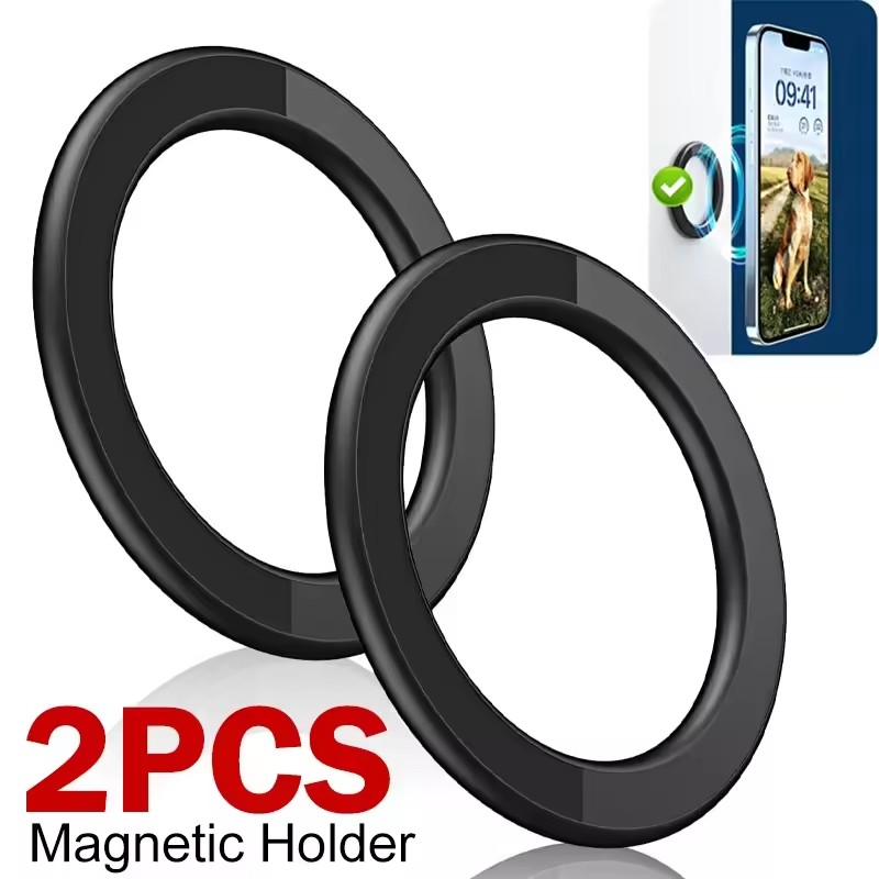 Tablet Phone Accessories - 맥세이프 마그네틱 링 홀더 접착식 강력
