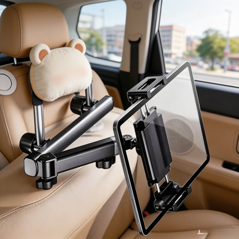 Tablet Stand Adjustable - 자동차 머리 받침대 태블릿 마운트 텔레스코픽