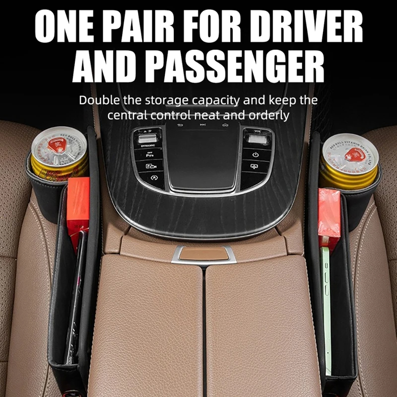 차량 시트 틈새 수납함 포켓형 범용 지갑 열쇠 카드 컵 - Tablet Accessories For Car 리뷰 및 가격
