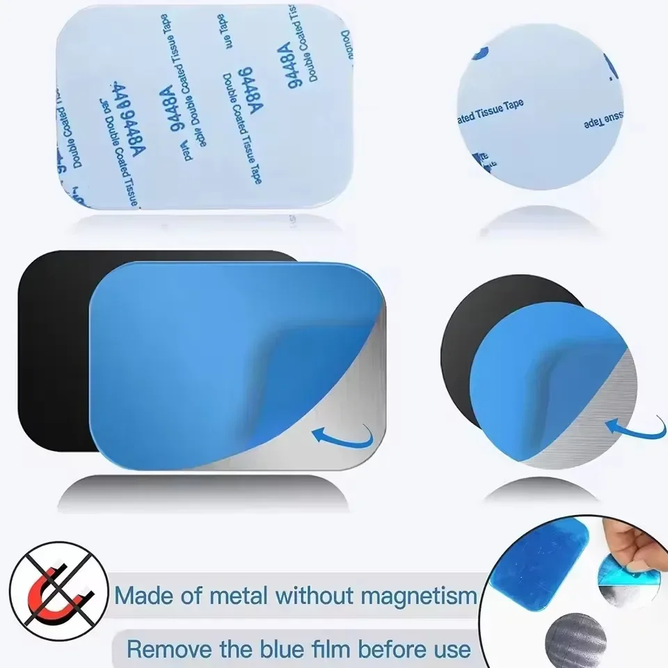 5/10pcs 자기 금속 플레이트 디스크 자동차 전화  - Tablet Phone Accessories 리뷰 및 가격