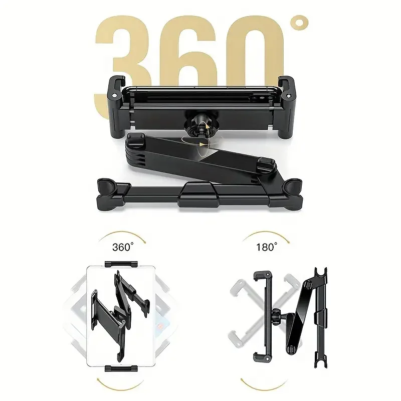 360도 회전 조절 가능한 자동차 머리 받침대 전화 태 - Toddler Tablet Accessories 리뷰 및 가격