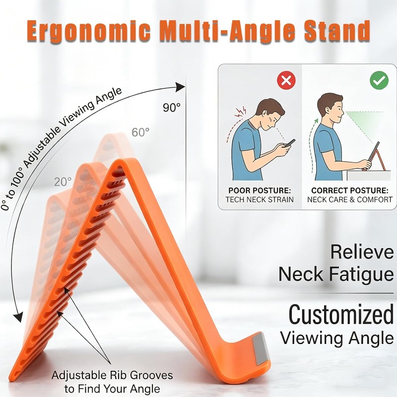 유연한 접이식 실리콘 휴대폰 거치대, 휴대용 조절 가능 - Tablet Stand Adjustable 리뷰 및 가격