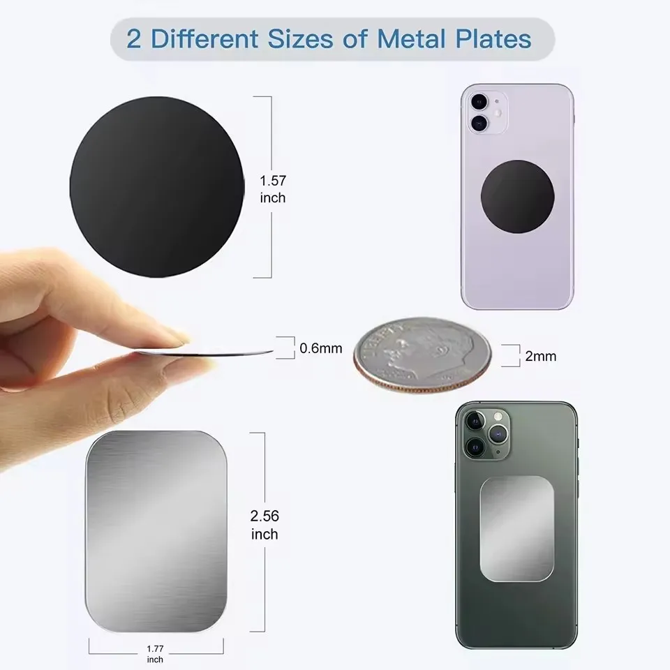 1-10PCS 범용 자기 자동차 전화 홀더 디스크 패치 - Tablet Phone Accessories 리뷰 및 가격