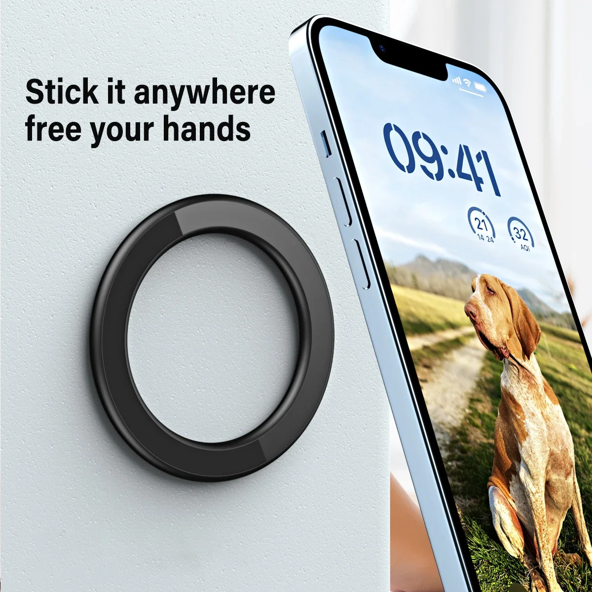 맥세이프 마그네틱 링 홀더 접착식 강력 자석 휴대폰 벽 - Tablet Phone Accessories 리뷰 및 가격