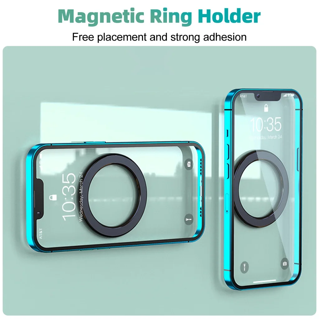 맥세이프 마그네틱 링 홀더 접착식 강력 자석 휴대폰 벽 - Tablet Phone Accessories 리뷰 및 가격