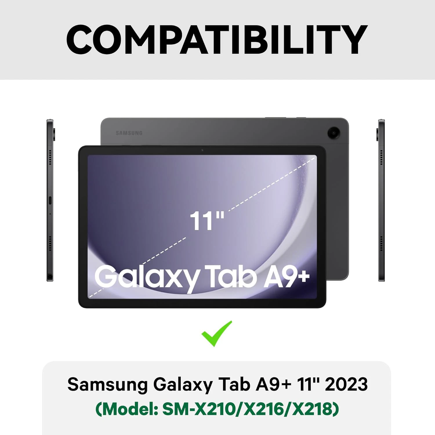 삼성 갤럭시 탭 A9 플러스 A9+ 11인치 SM-X2 - Remarkable Tablet Accessories 리뷰 및 가격