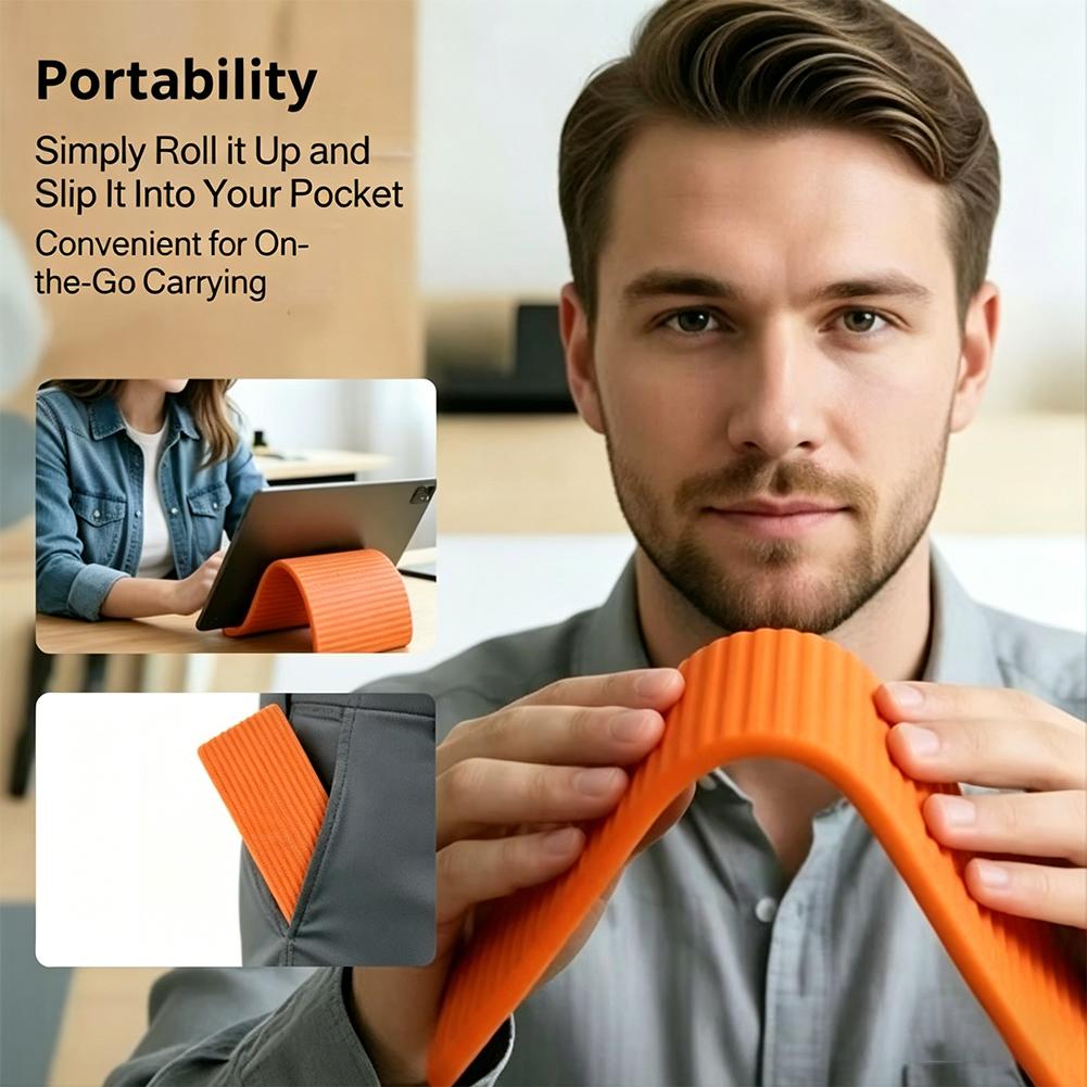 휴대용 실리콘 휴대폰 홀더, 자유롭게 구부려 어떤 모양 - Tablet Stand Adjustable 리뷰 및 가격