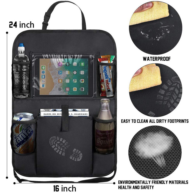 터치 스크린 태블릿 홀더가있는 자동차 뒷좌석 주최자 자 - Toddler Tablet Accessories 리뷰 및 가격