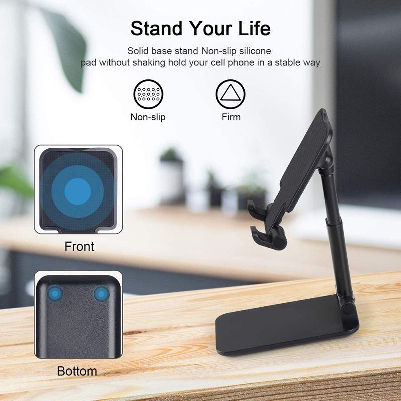 데스크탑 폰 홀더 스탠드, 범용 폰 홀더, 태블릿 레이 - Tablet Phone Accessories 리뷰 및 가격