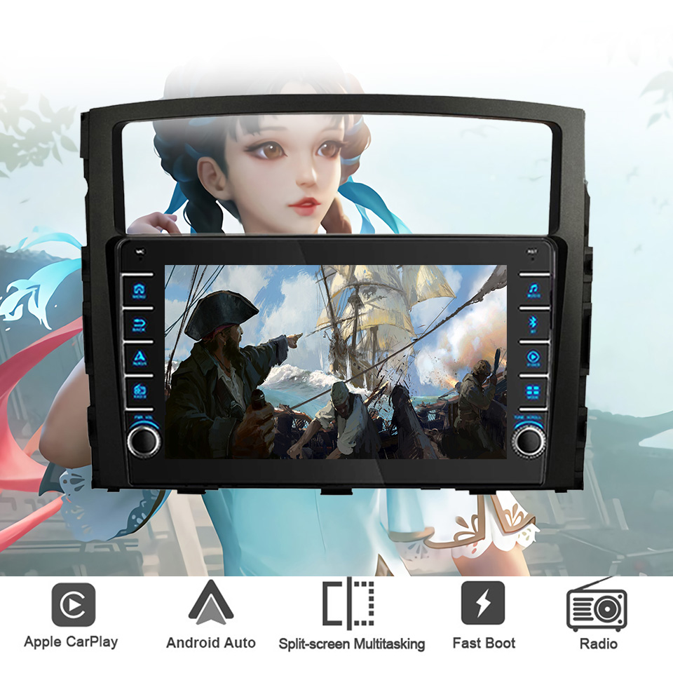 미쓰비시 파제로 2006-2014용 8G+128G 안드 - Tablet Danish Mobile & Accessories Faisalabad 리뷰 및 가격