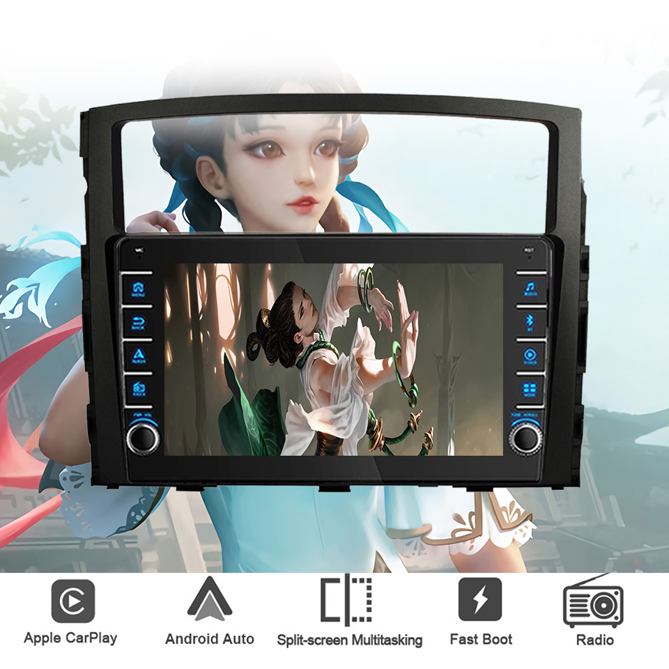 미쓰비시 파제로 2006-2014용 8G+128G 안드 - Tablet Danish Mobile & Accessories Faisalabad 리뷰 및 가격