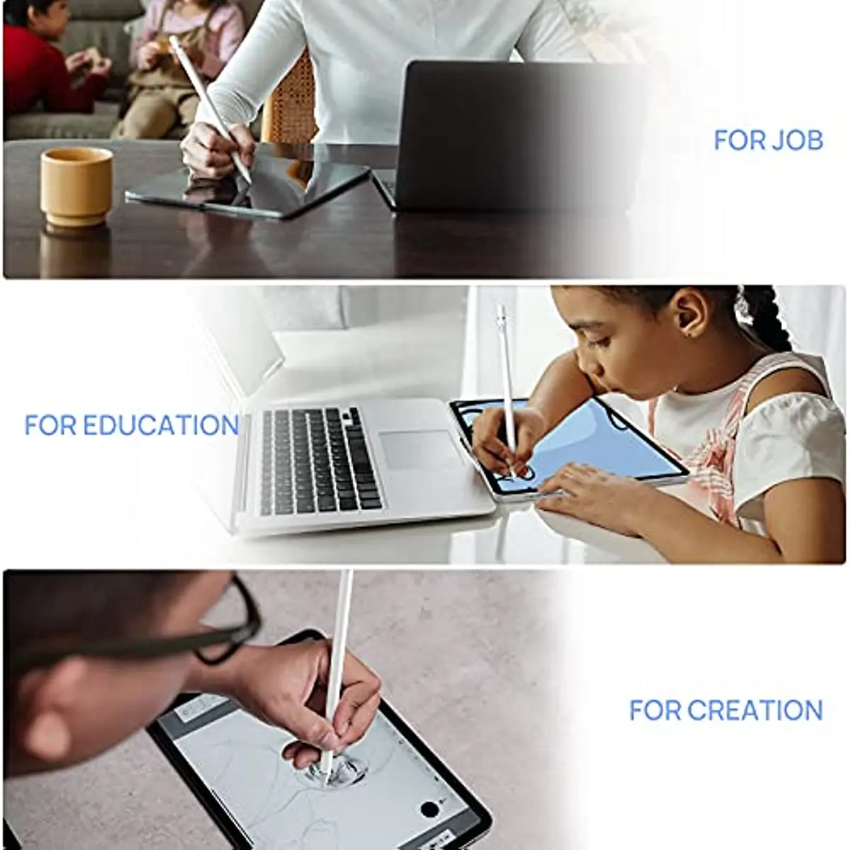 애플 펜슬 호환 스타일러스 펜, 아이패드 2-11세대, - Tablet Accessories For Kids 리뷰 및 가격