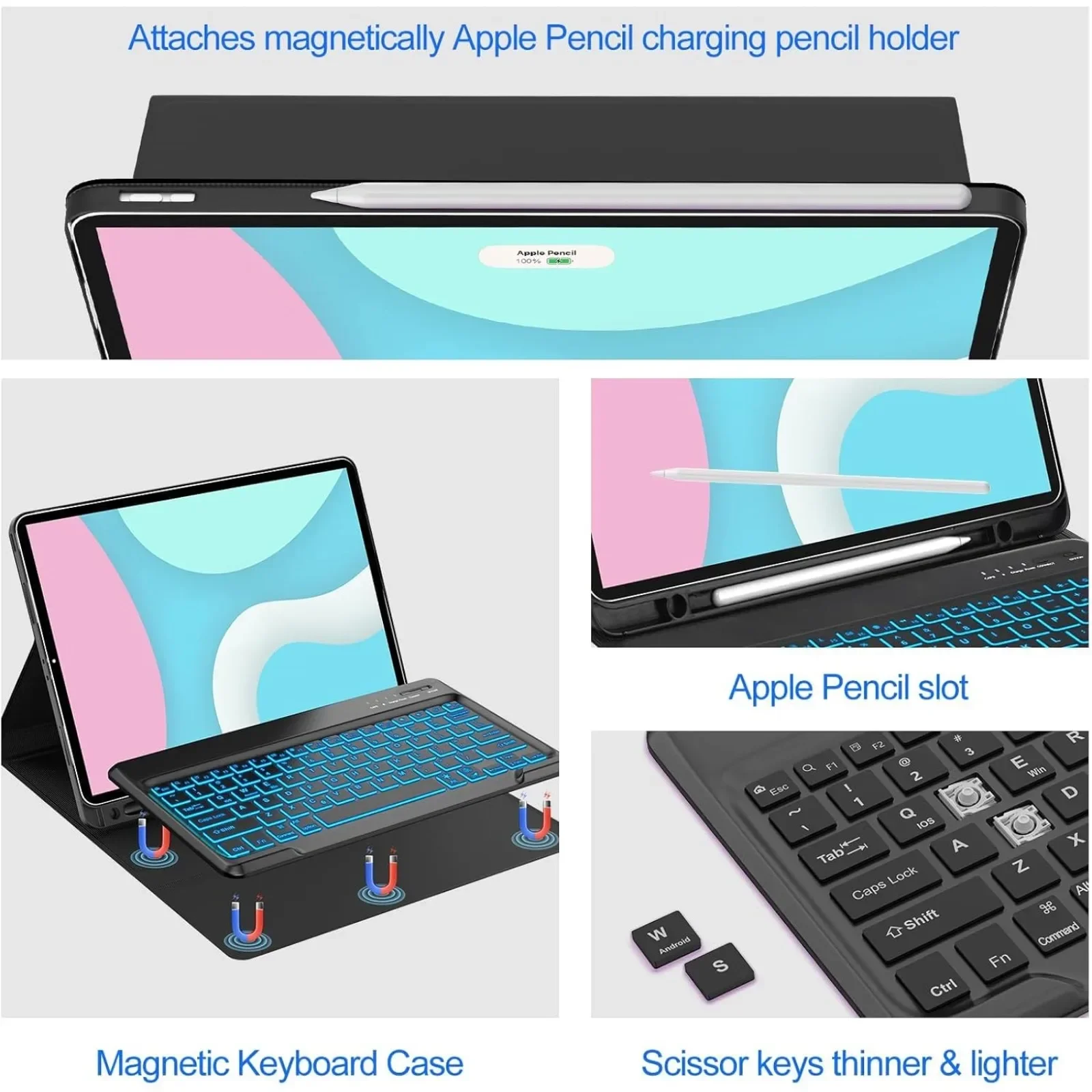 샤오미 레드미 패드 2 10.95인치 태블릿용 키보드  - Tablet Keyboard Case 리뷰 및 가격