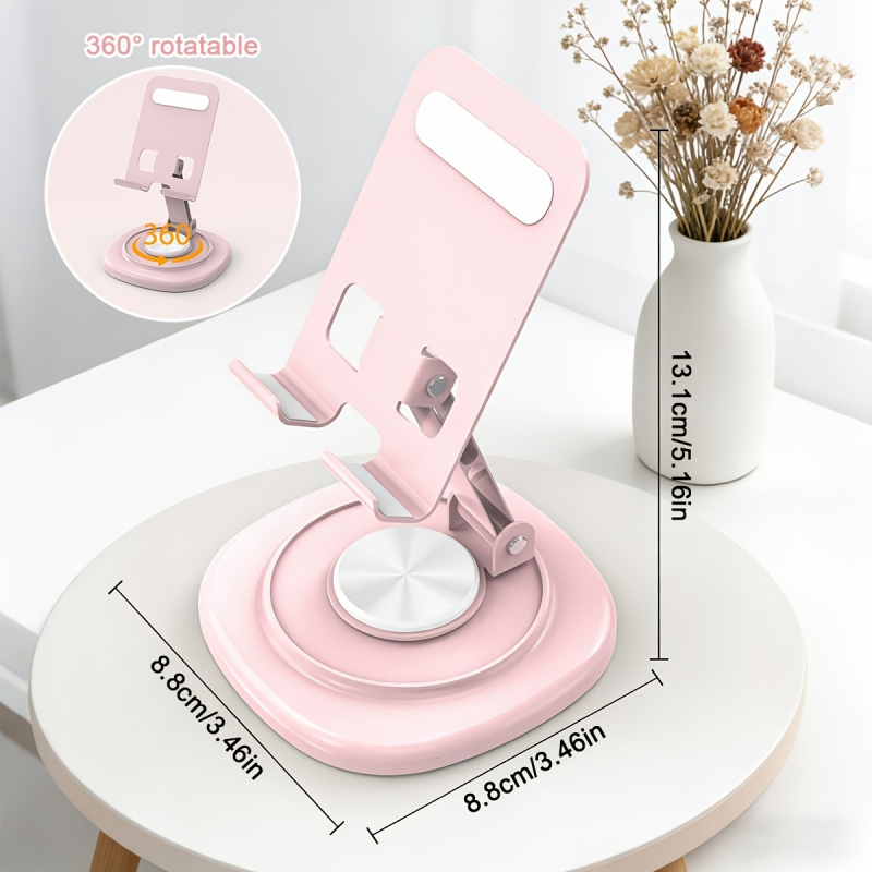 마카롱 데스크탑 메탈 회전식 휴대폰/태블릿 거치대 -  - Tablet Stand Adjustable 리뷰 및 가격
