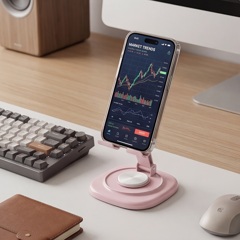 마카롱 데스크탑 메탈 회전식 휴대폰/태블릿 거치대 -  - Tablet Stand Adjustable 리뷰 및 가격