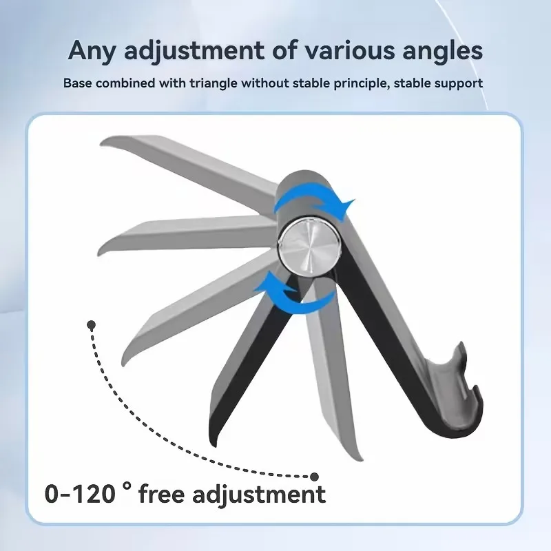 접이식 데스크탑 폰 홀더 조절 가능한 휴대용 스탠드 멀 - Tablet Stand Adjustable 리뷰 및 가격