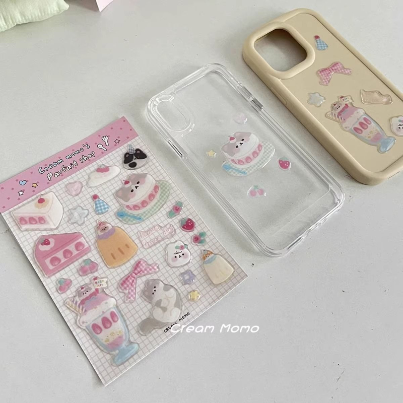 귀여운 만화 스위티 고양이 젤리 릴리프 스티커 소녀풍  - Boox Tablet Accessories 리뷰 및 가격